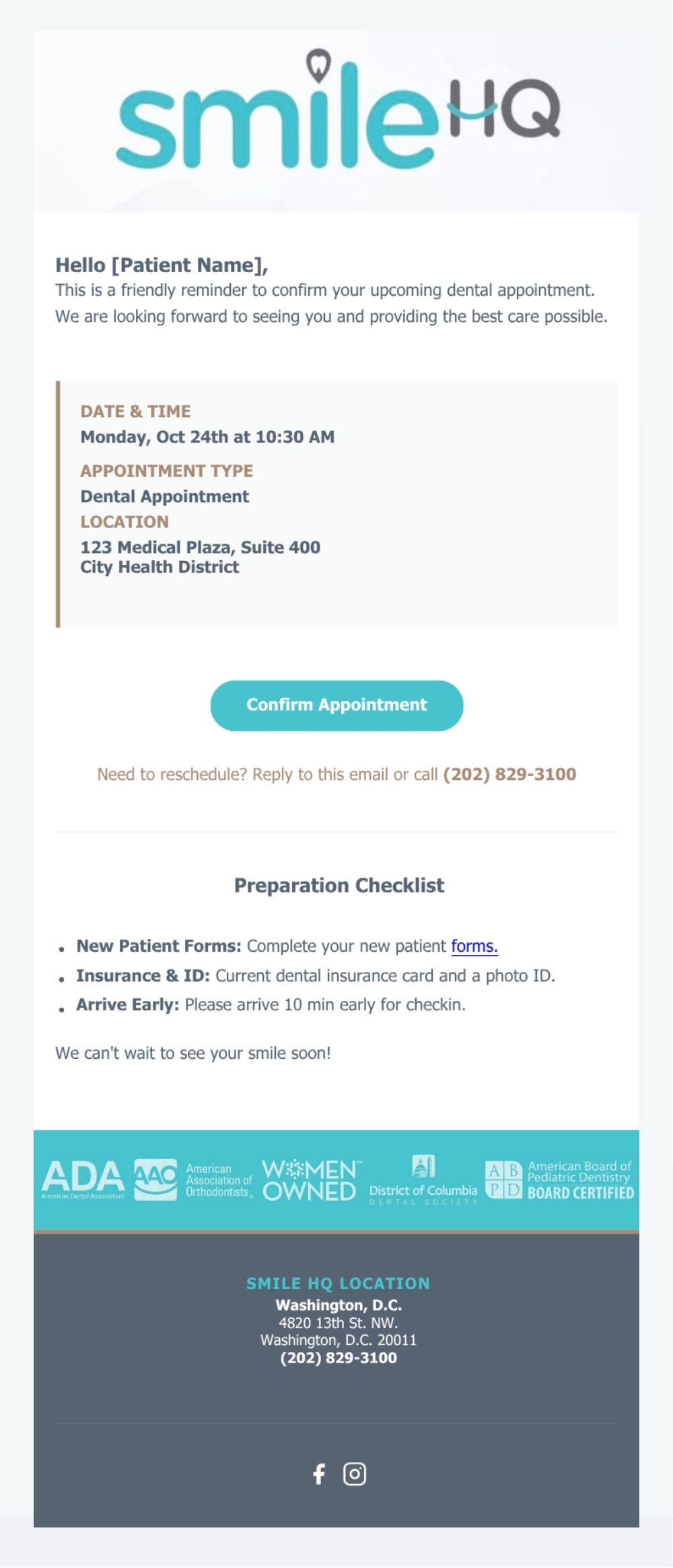 7-day email confirmation